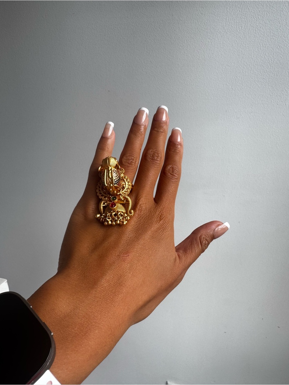Vintage Beautiful Gold Elephant Ring - Fully Adjustable